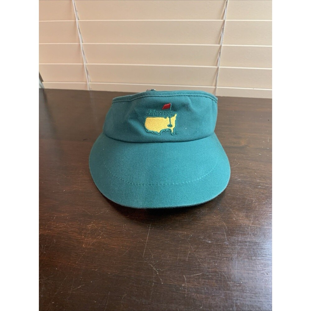 Vintage Masters Golf Visor Hat American Needle Adjustable Augusta National Green